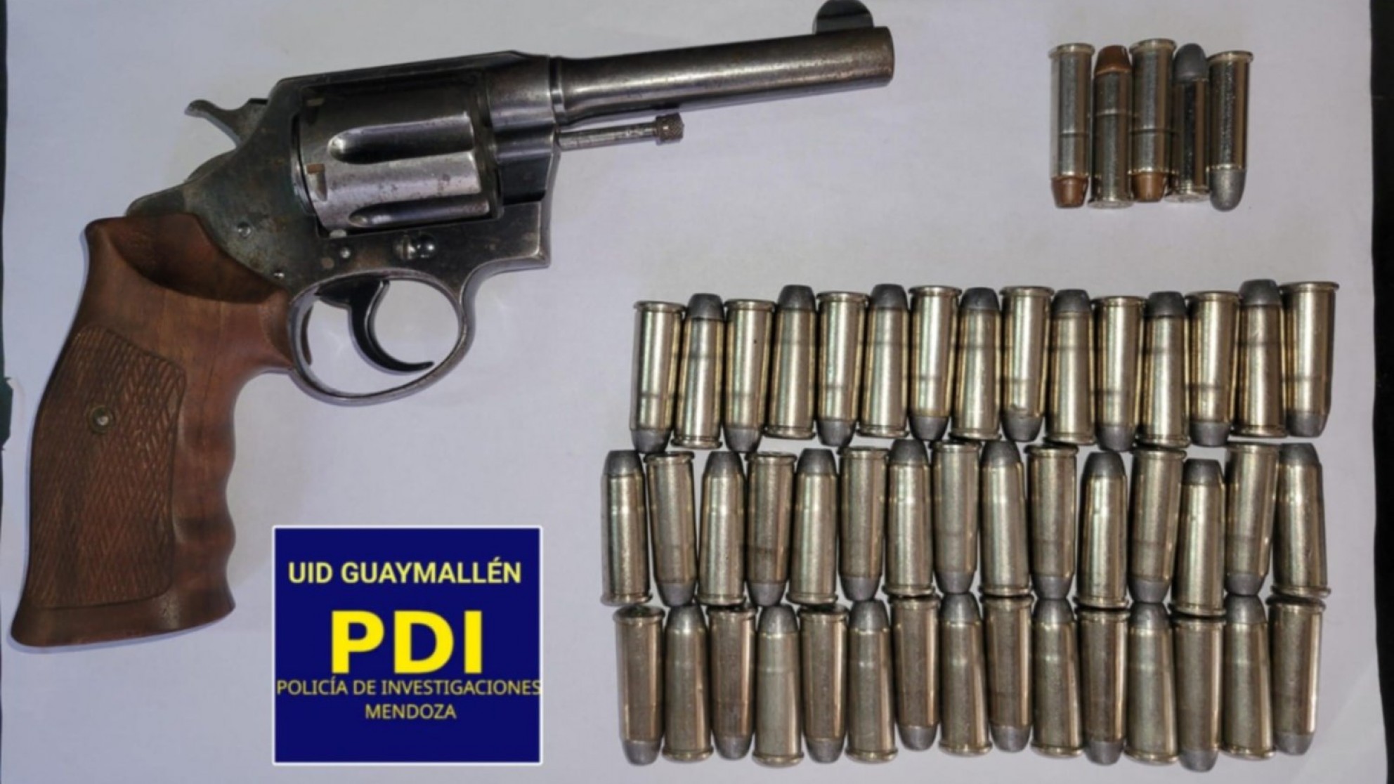 Cae en Guaymallén una banda delictiva con armas y proyectiles